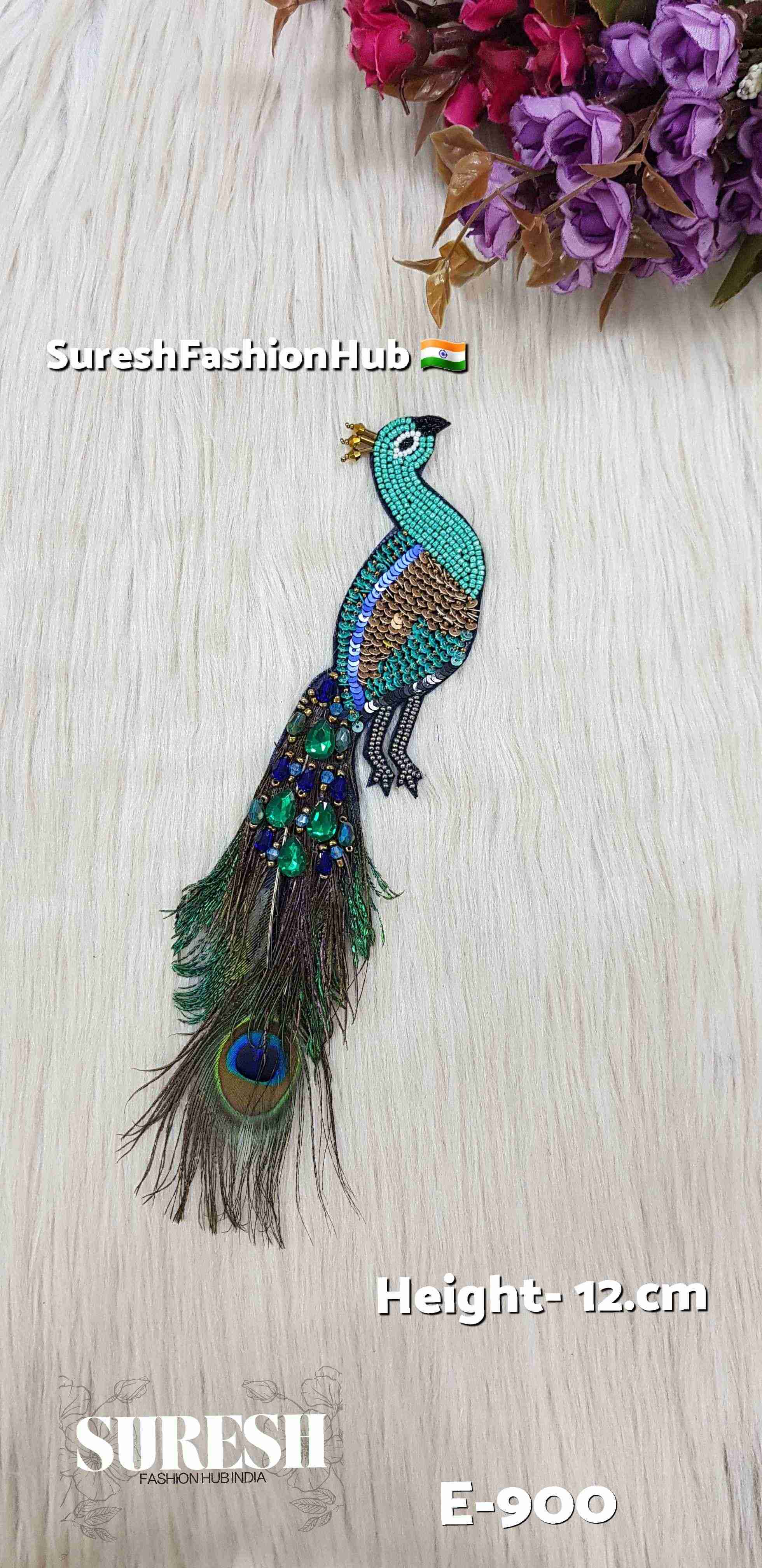 Peacock Shade Patch – Right Facing | E-900