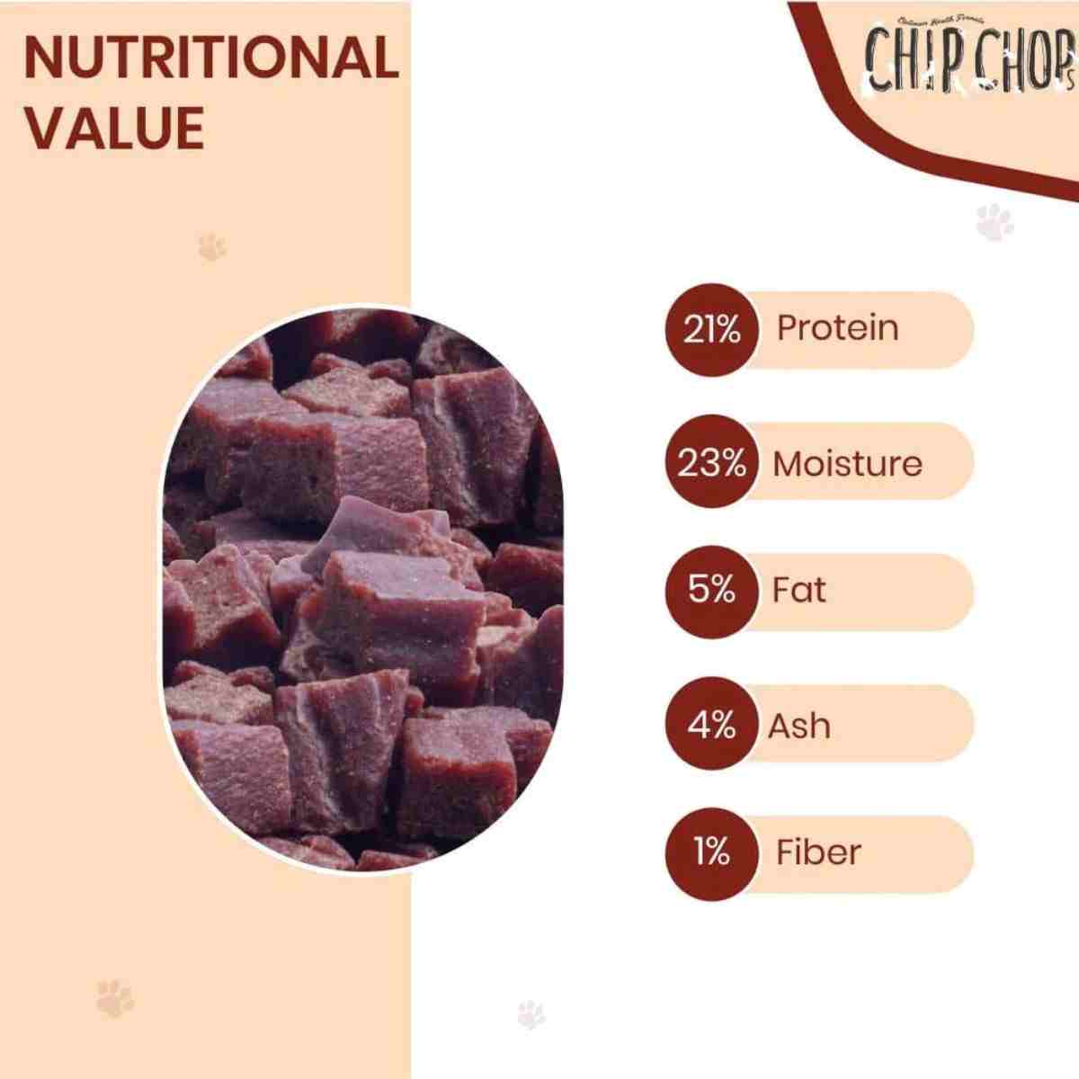 Chip Chops Chicken Liver Cubes Dog Treat - 70gm