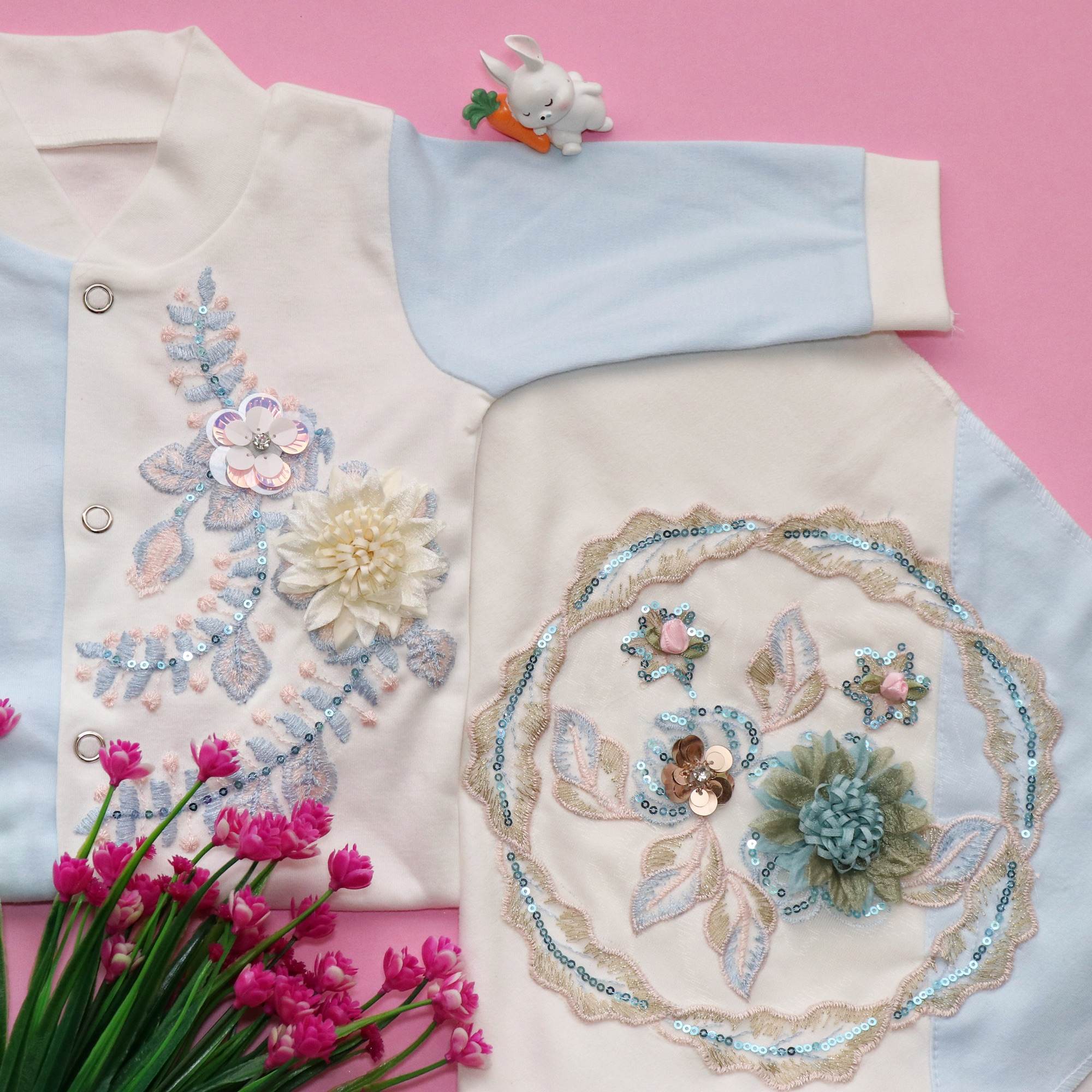 Natural Azzure Romper Set