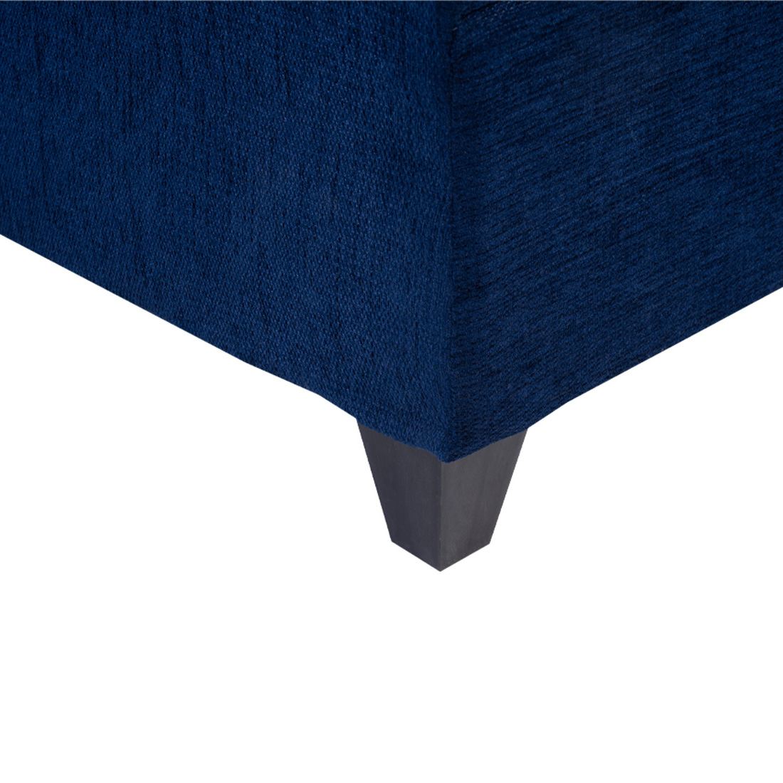 neudot Saya LHS Sectional Sofa for Living Room |4 Person Sofa| Premium Fabric with Cushioned Armrest | 12 Months Warranty| Solid Wood Frame| 4 Seater in Saya Blue Color DIY(Do-It-Yourself)