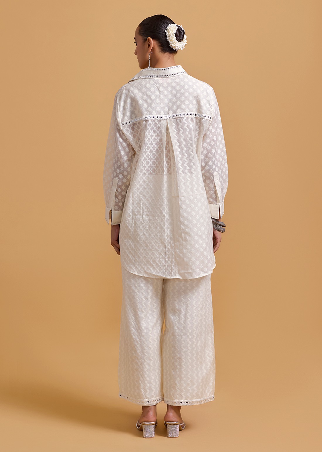 Azra Mirror Offwhite Shirt
