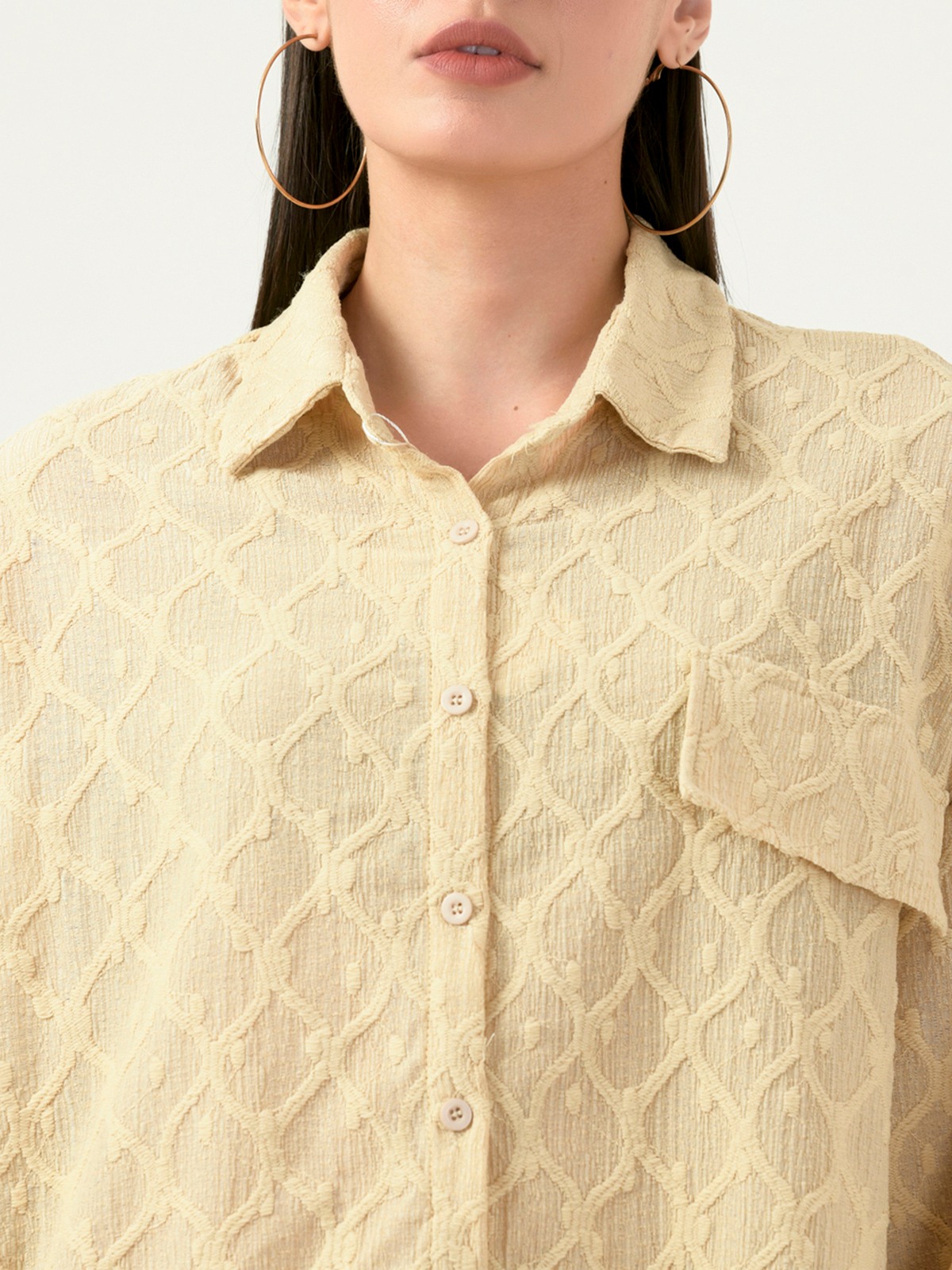 Albion Women Smart Premium Fown Casual Shirt