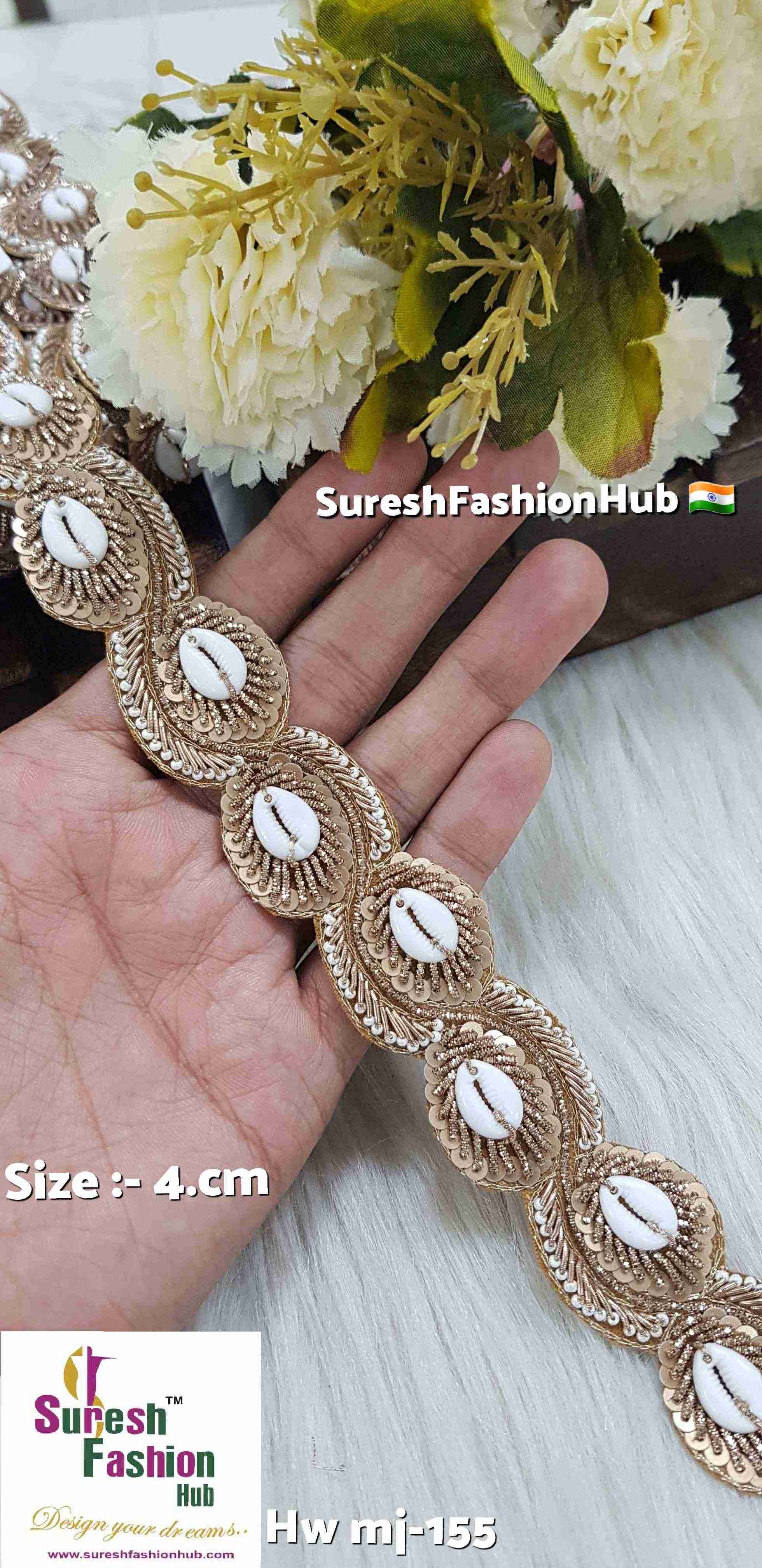 Matt Gold DoubleSide Cutwork Lace