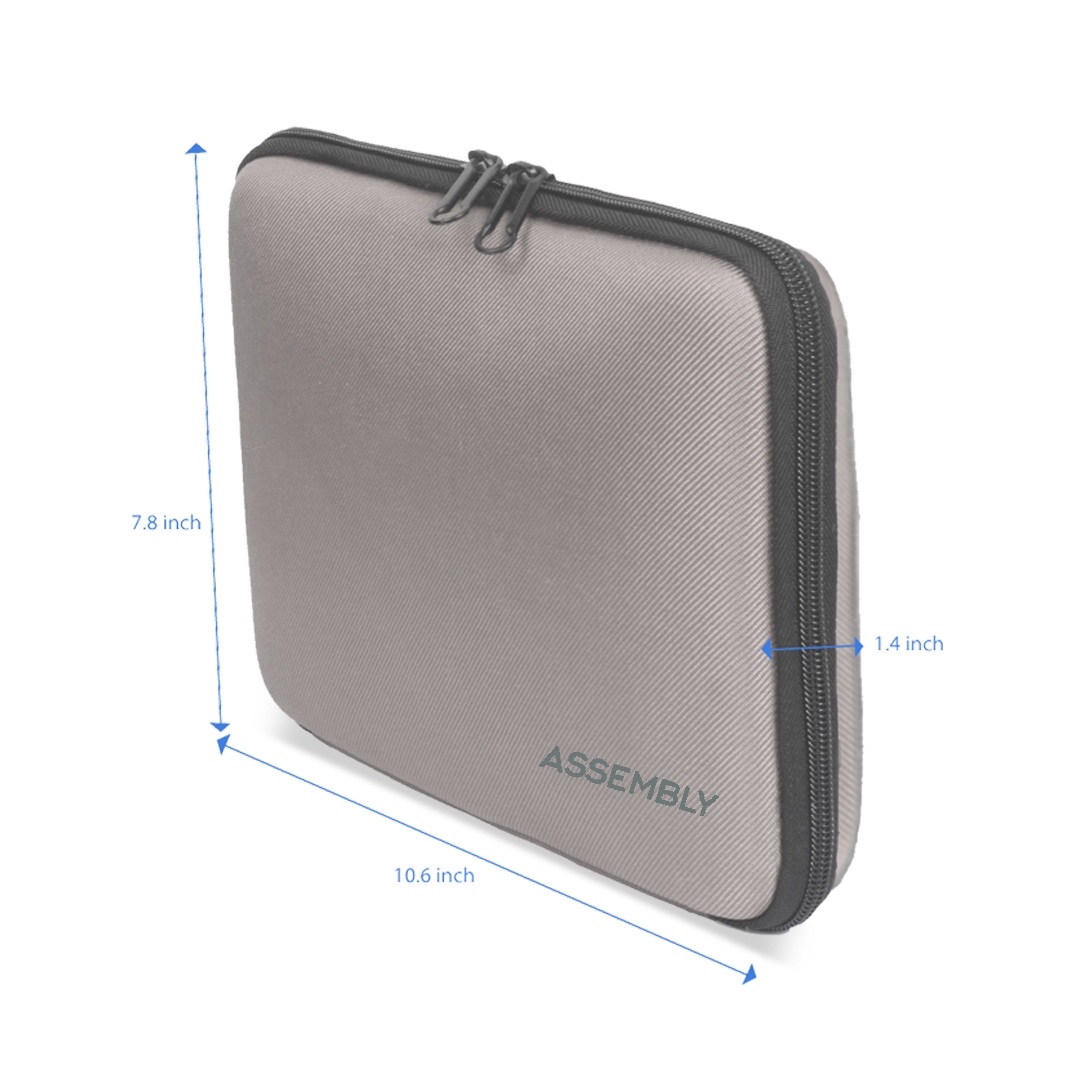 Assembly | Gadget Organizer Tech-kit / Travel Pouch | Grey 4