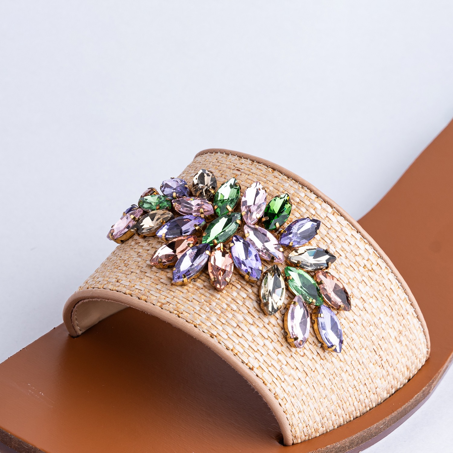 Women Beige After Party Slip-On Flats