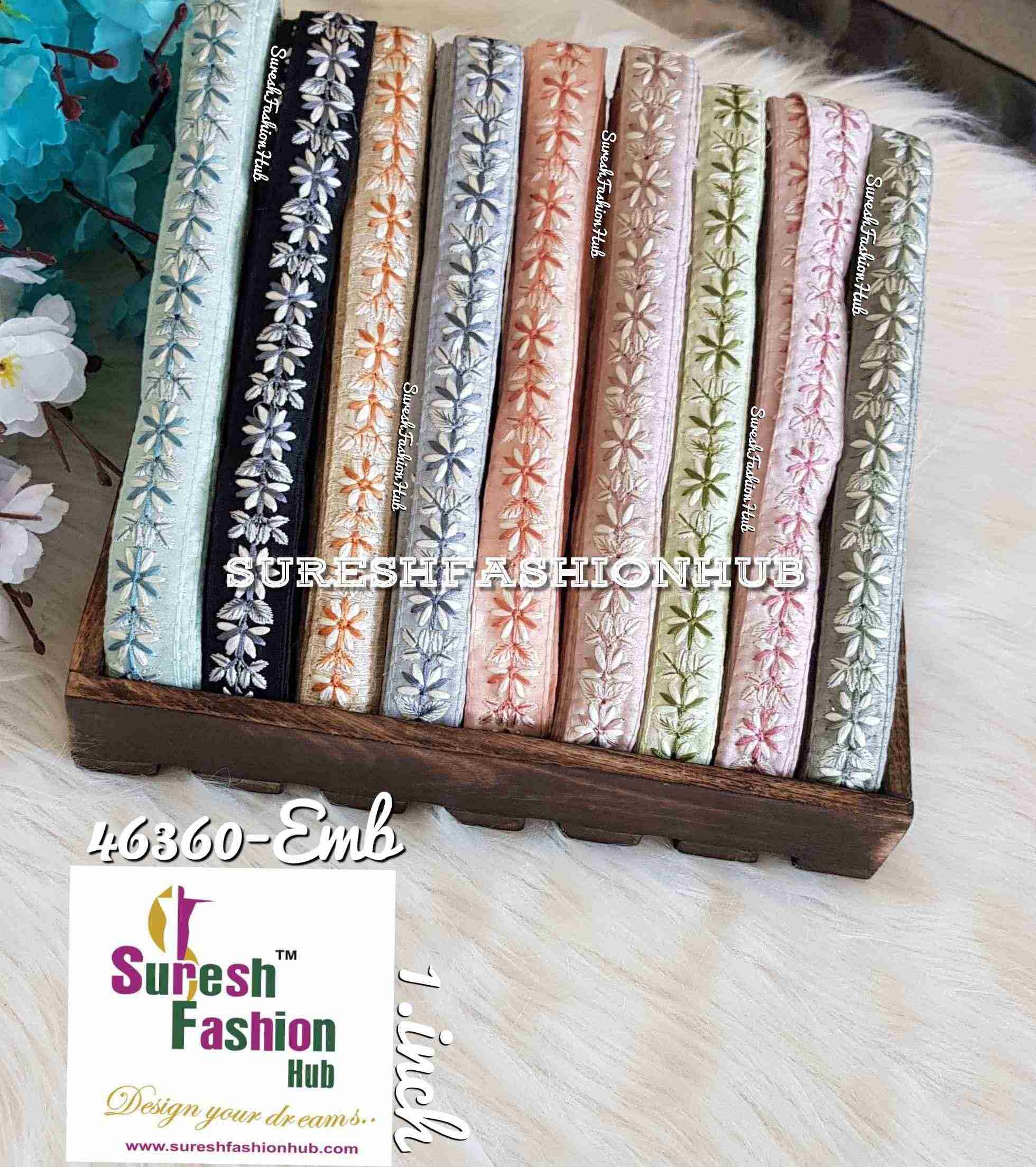 Dainty Daisies Lilac Designer Trim