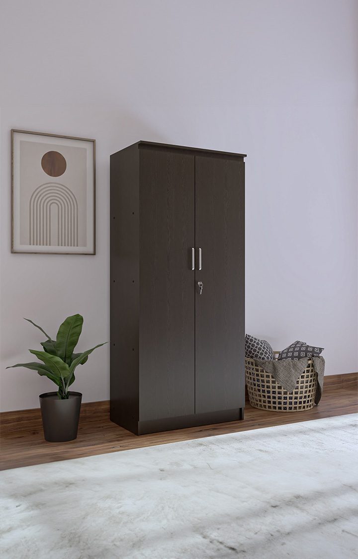 Mono 2 Doors Wardrobe - Wenge