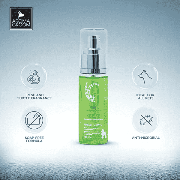 Aroma Groom Floral Essence Oil Keiskei Pet Perfume – 50 ml