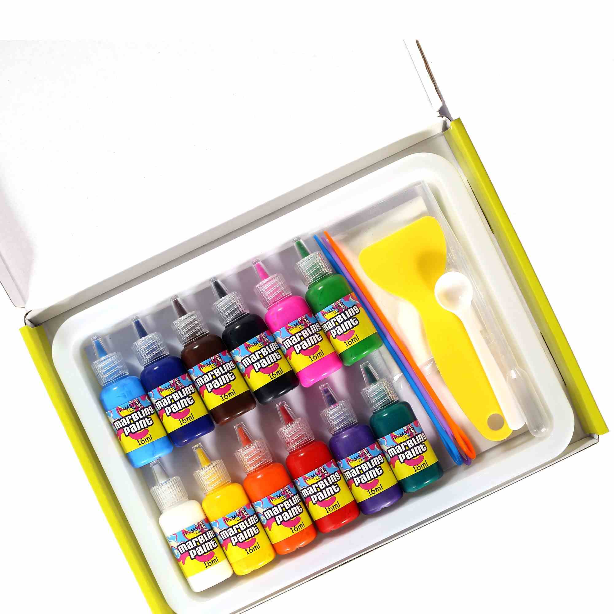 Marbelling Kit Art For Kids By Hamster London, Arts and Crafts for Girls & Boys, Craft Activities For Kids, Multicolour, 3Y+