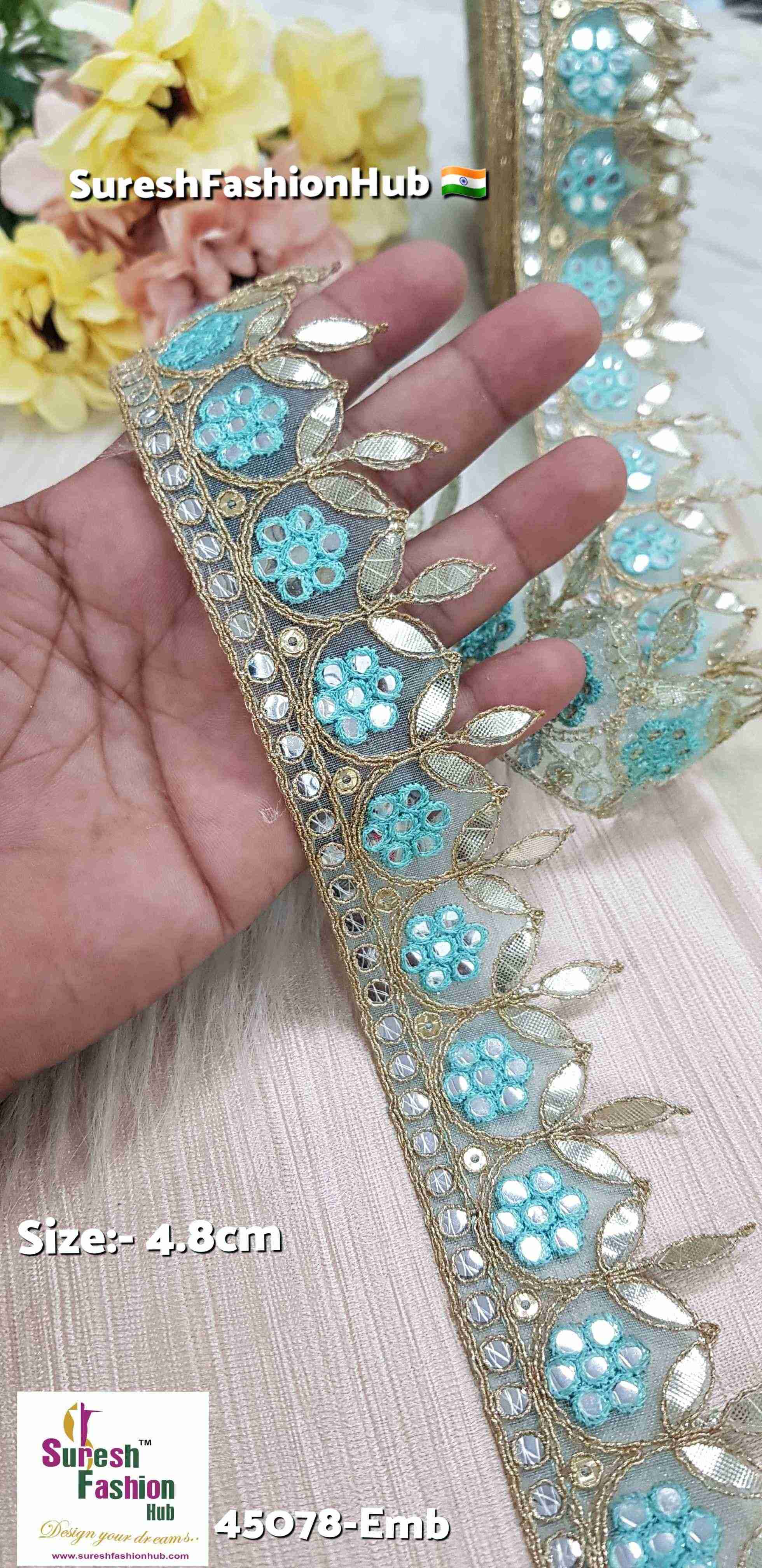 Single-Cut Gota Lace