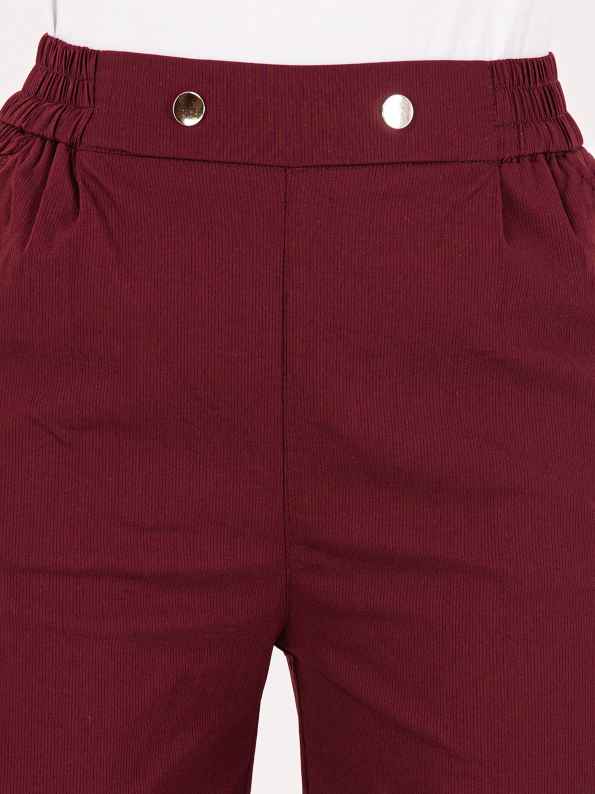 Albion Women Wine Smart Trousers