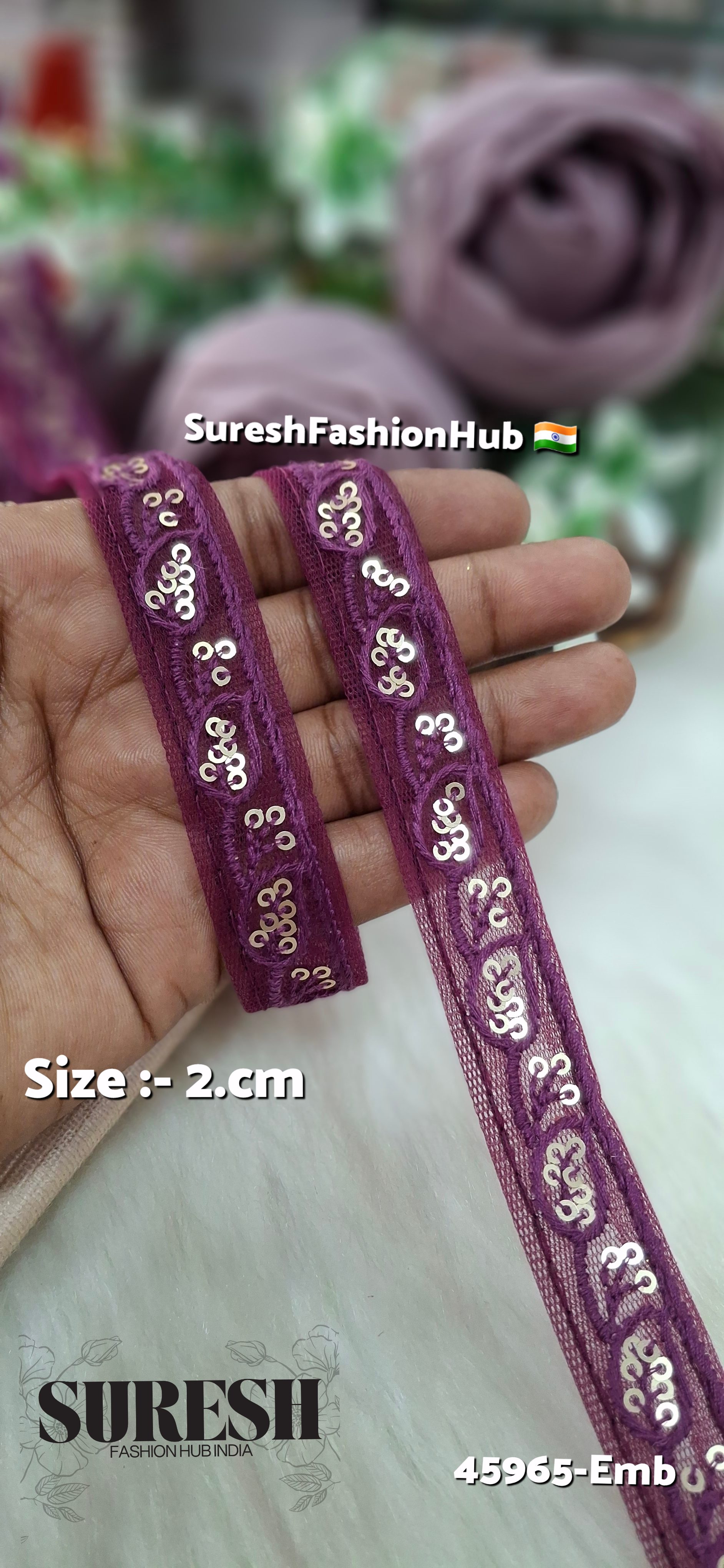 Tone-on-Tone Embroidery Lace
