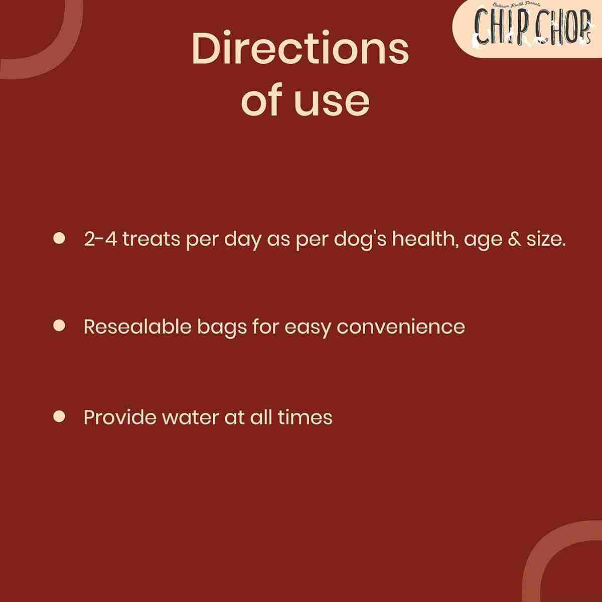 Chip Chops Sun Dried Chicken Jerky Dog Treat