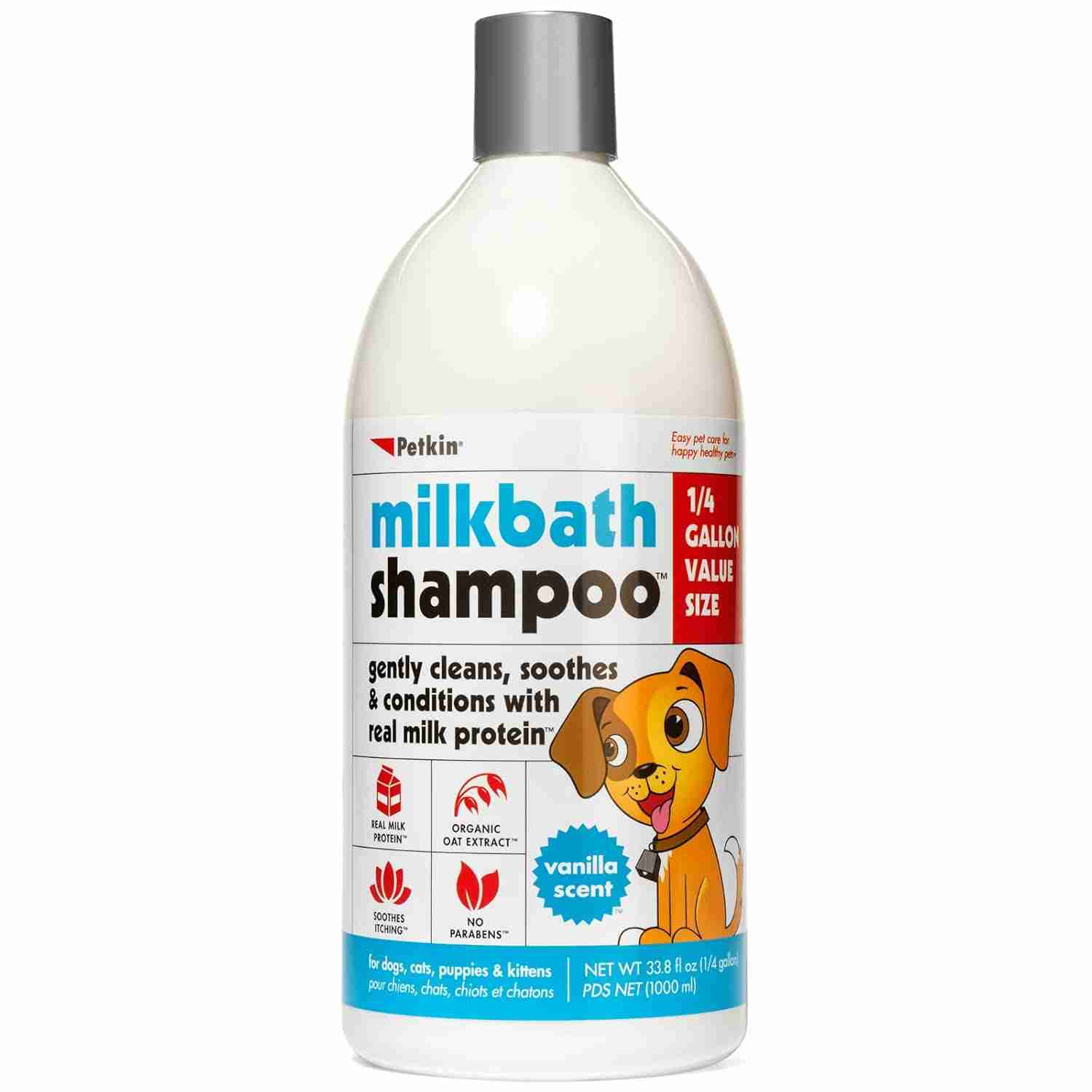 Petkin Milk Bath Shampoo