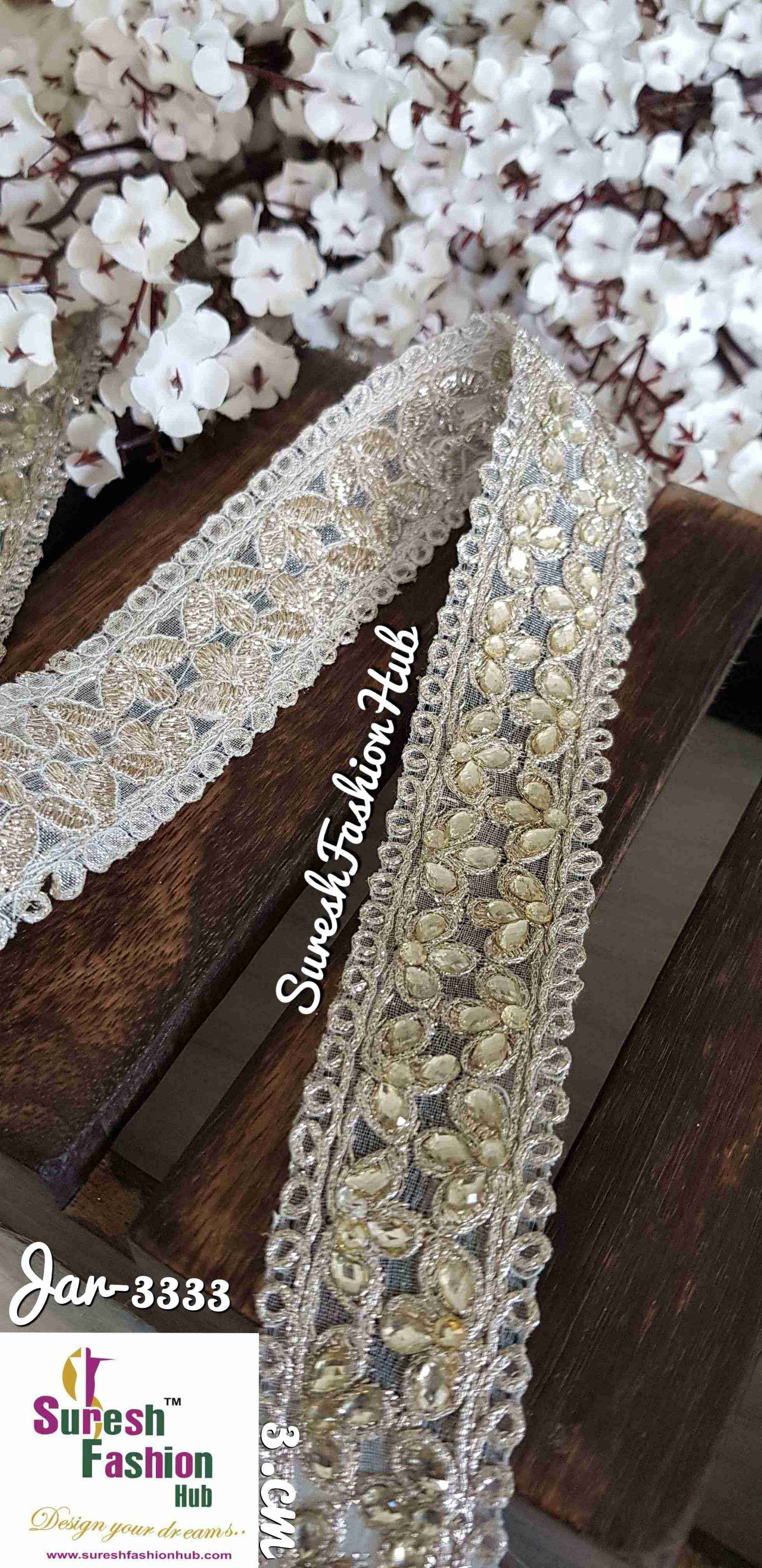 Tiny Accent Embellished Trim