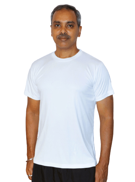 Inands | White Round Neck T Shirt undefined