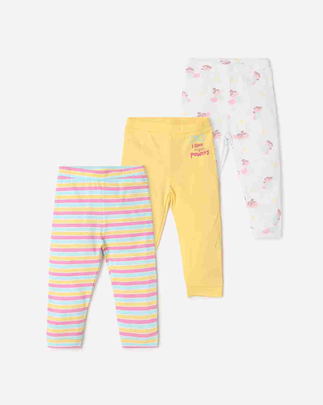 INF FRENDZ | Pack of 3 Printed Leggings|0