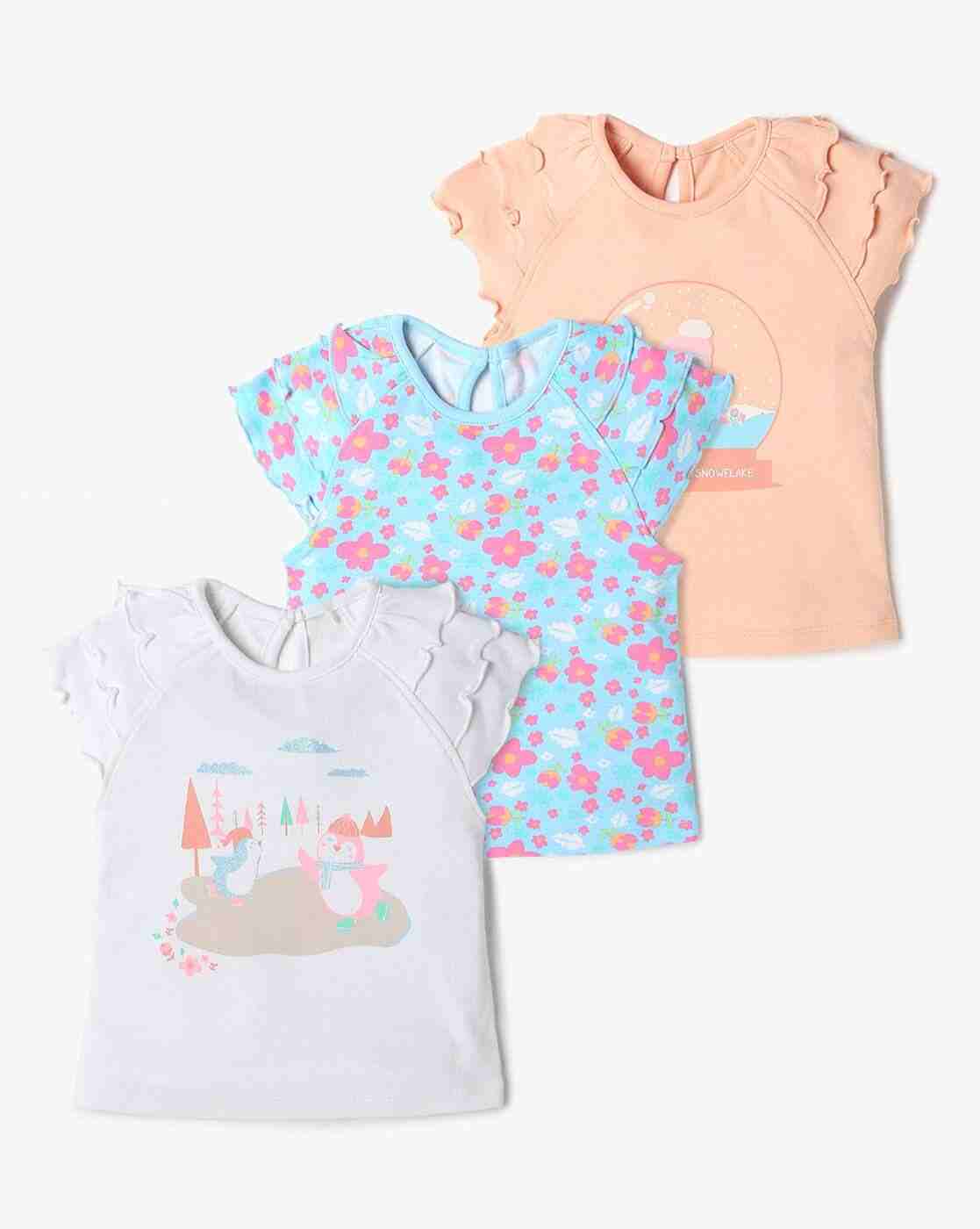 INF FRENDZ | Unisex Pack of 3 Printed Round-Neck T-Shirts|0