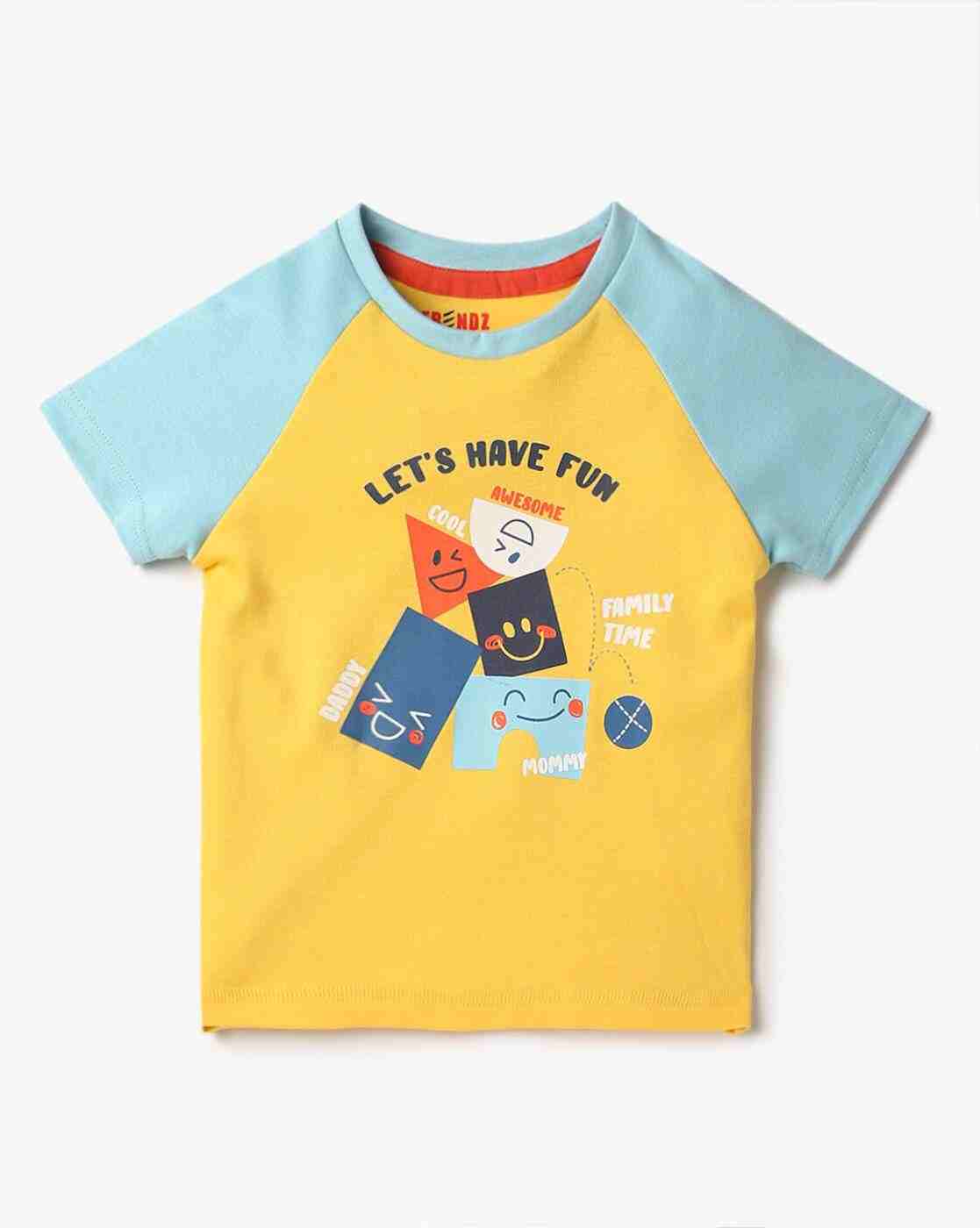 INF FRENDZ | Pack of 3 Printed Assorted Crew-Neck T-Shirts|2