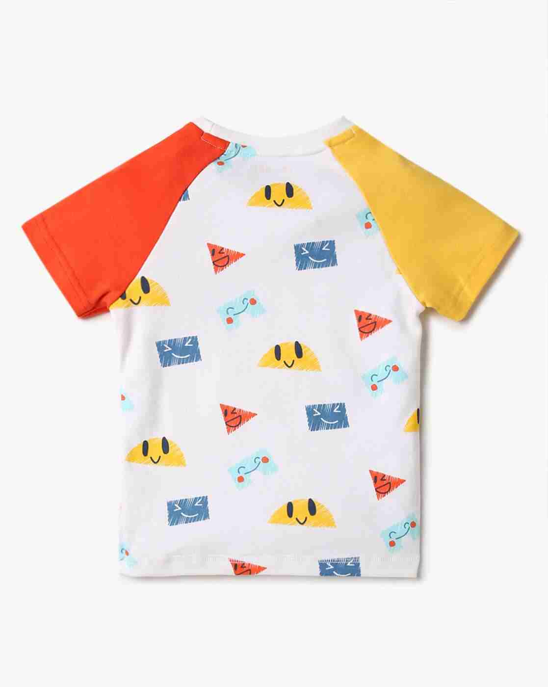 INF FRENDZ | Pack of 3 Printed Assorted Crew-Neck T-Shirts|4
