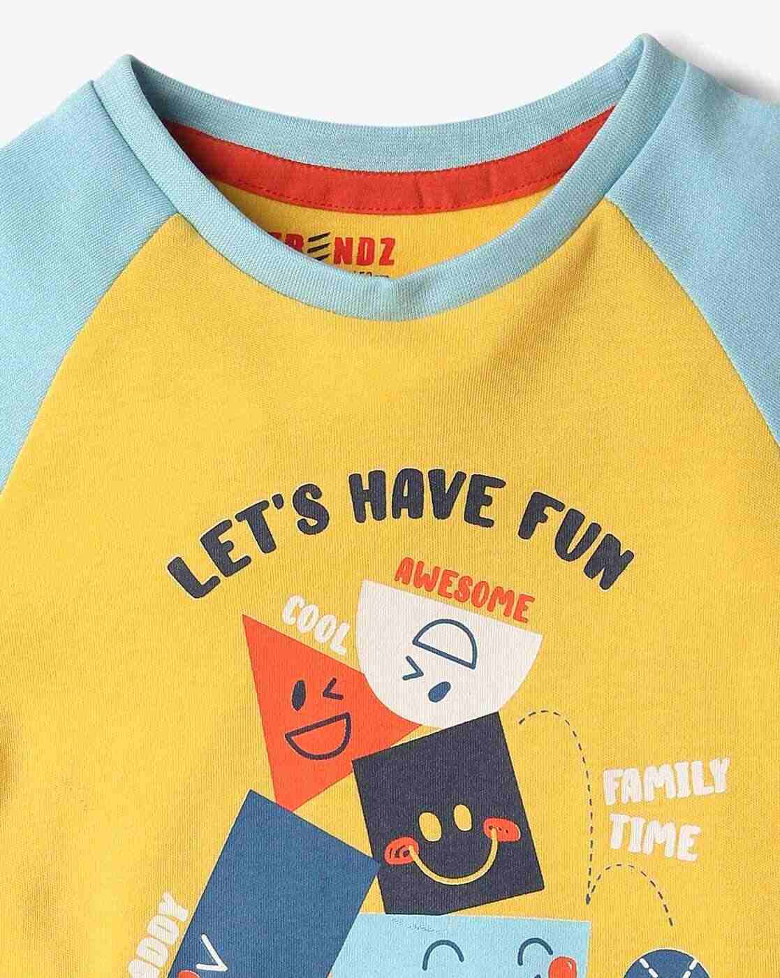 INF FRENDZ | Pack of 3 Printed Assorted Crew-Neck T-Shirts|6