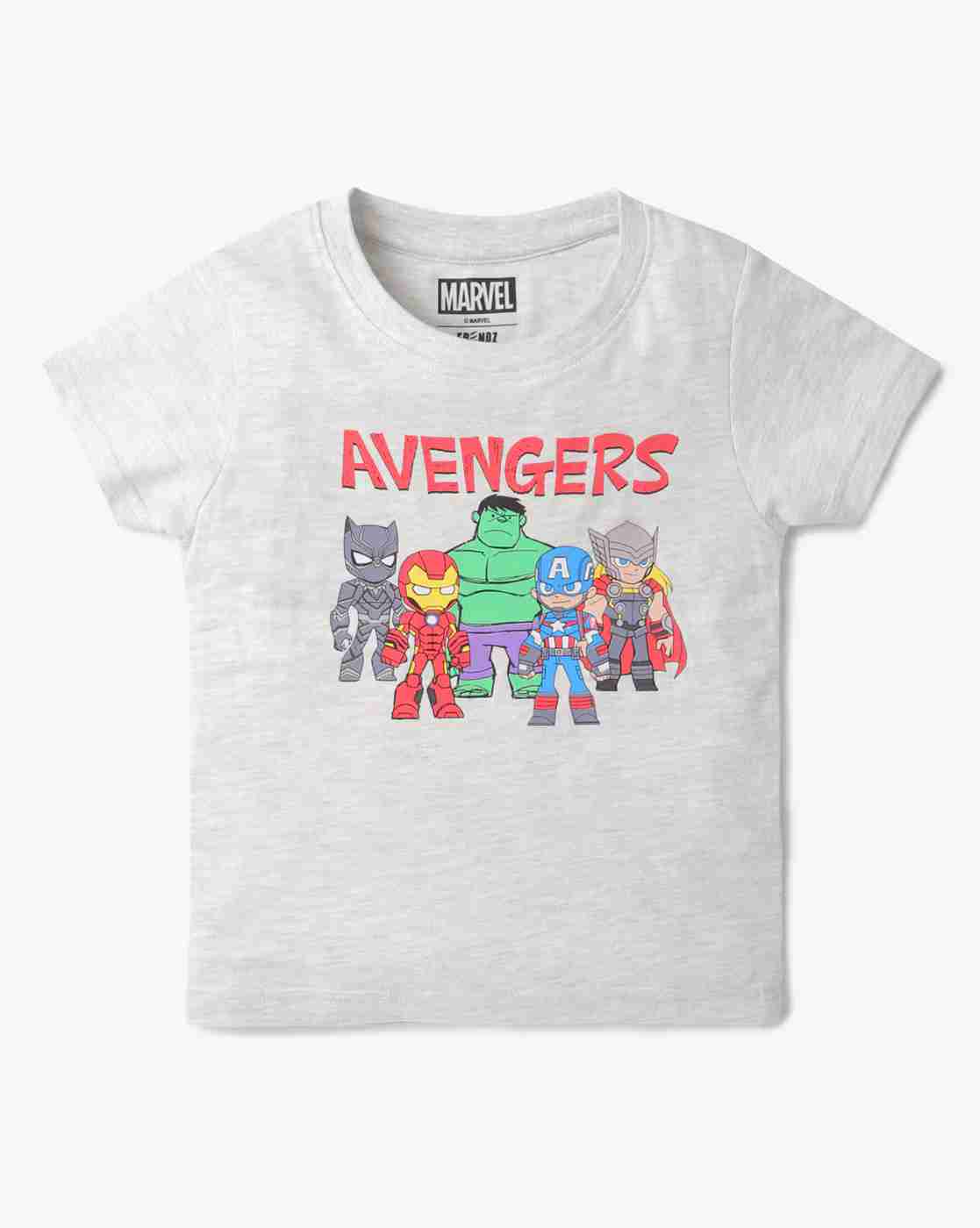 INF FRENDZ | Avengers Print Round-Neck T-Shirt|0