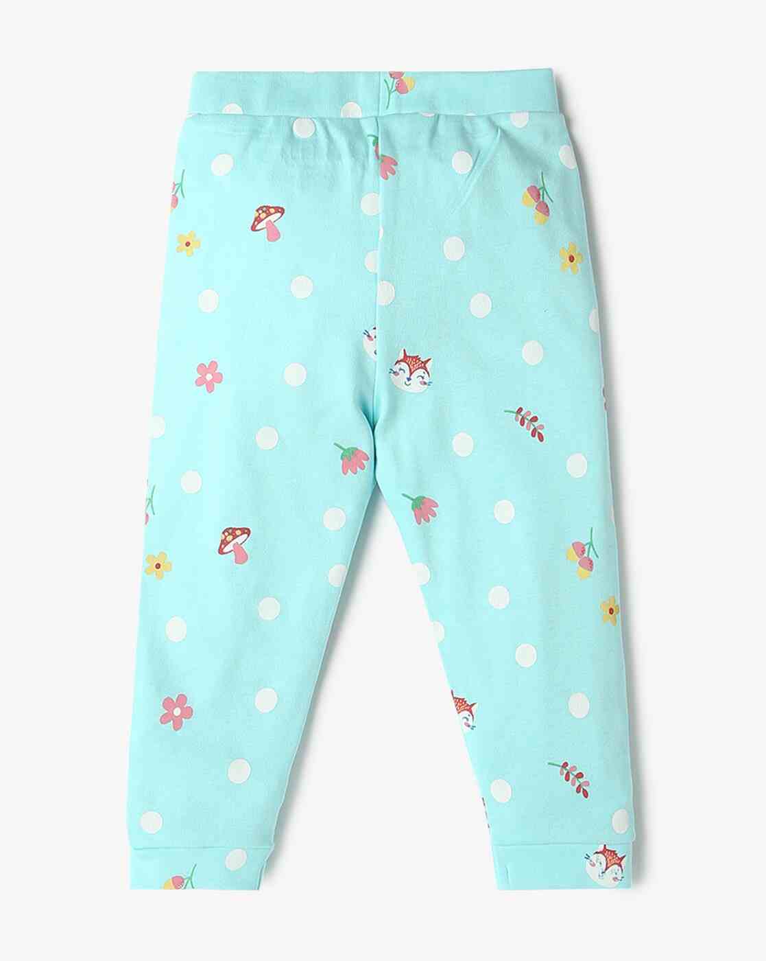 INF FRENDZ | Girls Pack of 3 Printed Leggings|4