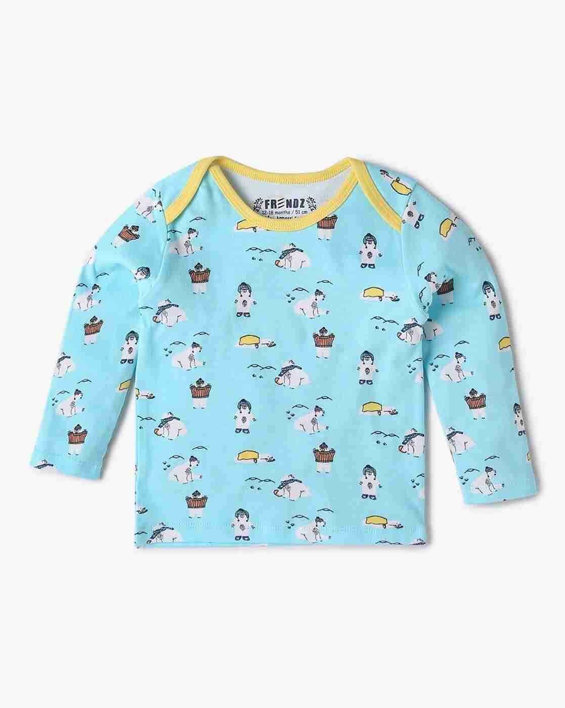 INF FRENDZ | Pack of 3 Assorted Cotton T-Shirts|1