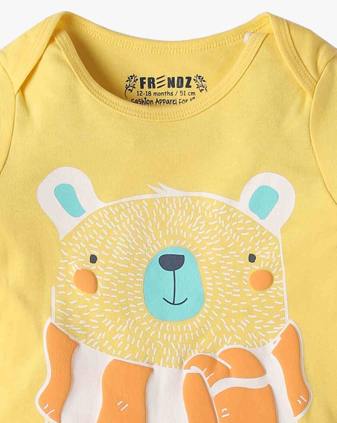 INF FRENDZ | Pack of 3 Assorted Cotton T-Shirts|6