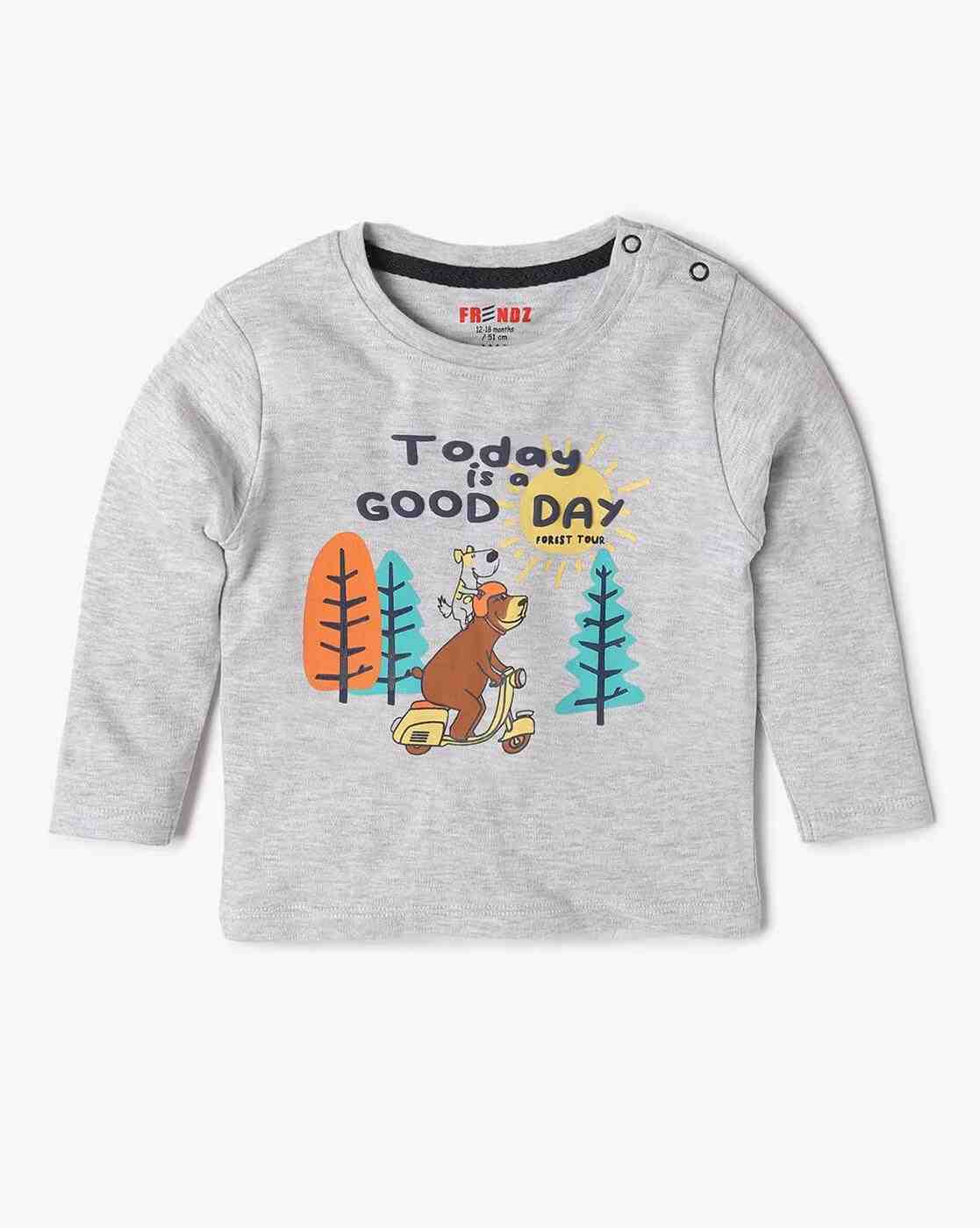 INF FRENDZ | Novelty Print Dungaree with T-Shirt