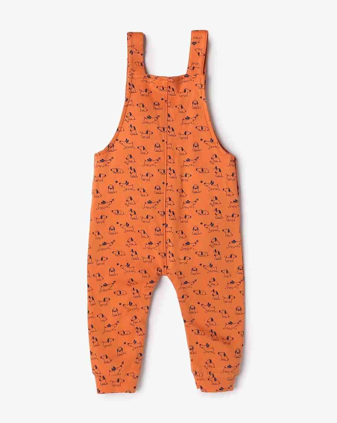 INF FRENDZ | Novelty Print Dungaree with T-Shirt|4