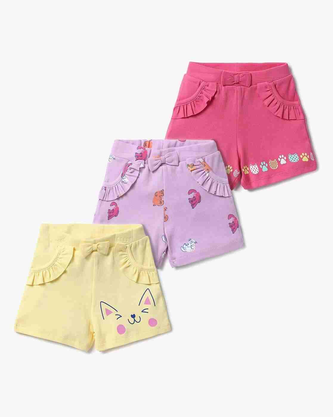 INF FRENDZ | Pack of 3 Graphic Print Regular Fit Shorts|0