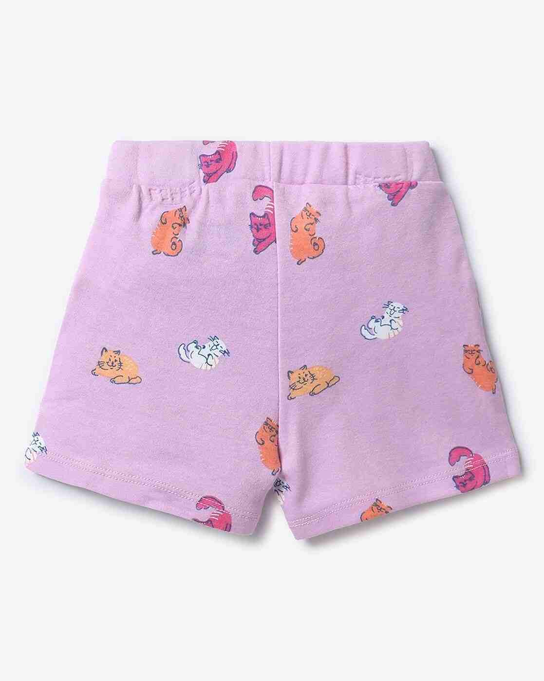 INF FRENDZ | Pack of 3 Graphic Print Regular Fit Shorts|4