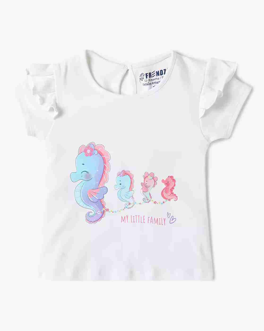 INF FRENDZ | Girl Floral Print Dungaree & T-Shirt Set|1
