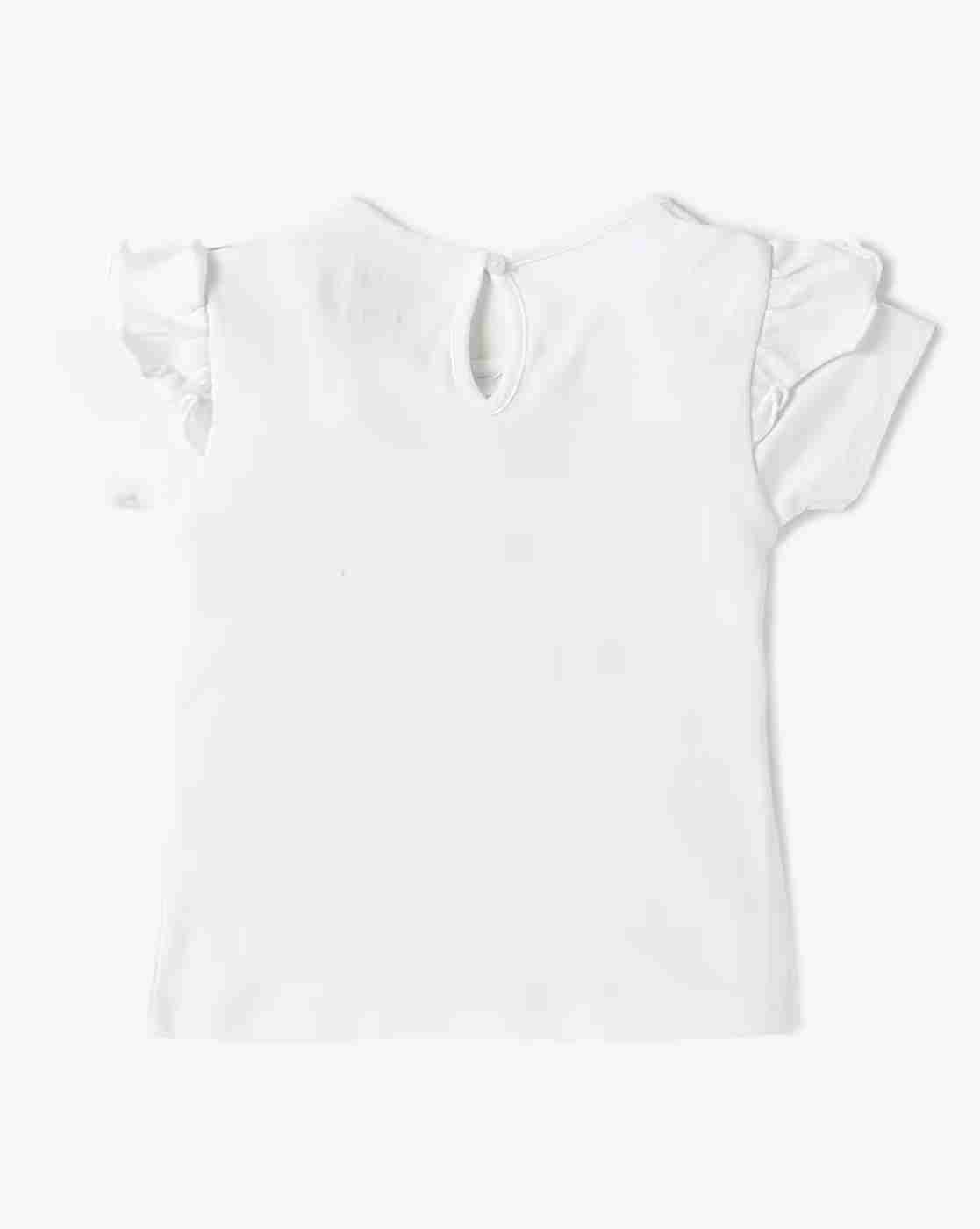 INF FRENDZ | Girl Floral Print Dungaree & T-Shirt Set|2