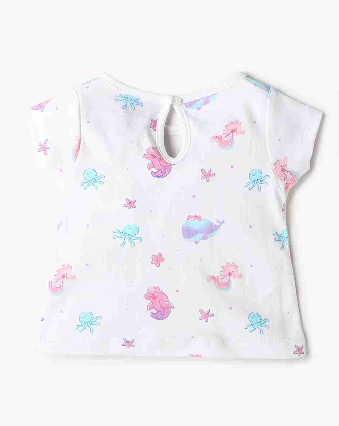 INF FRENDZ | Printed Dungaree and T-Shirt Set|2