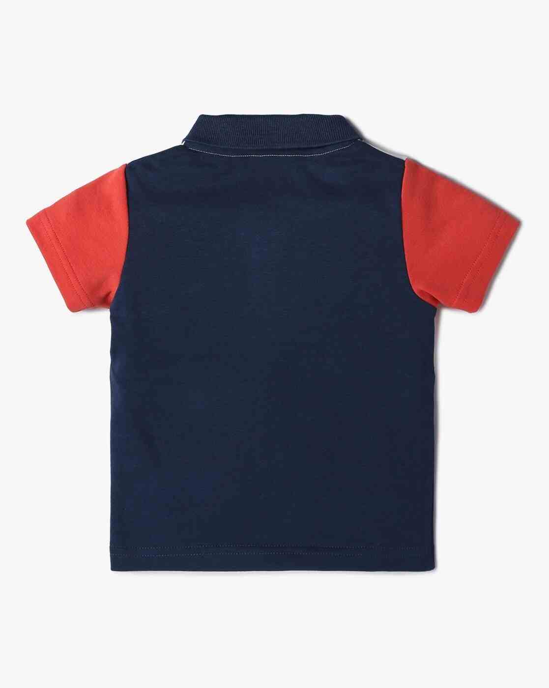 INF FRENDZ | Boys Pack of 3 Printed Assorted Polo T-Shirts|4