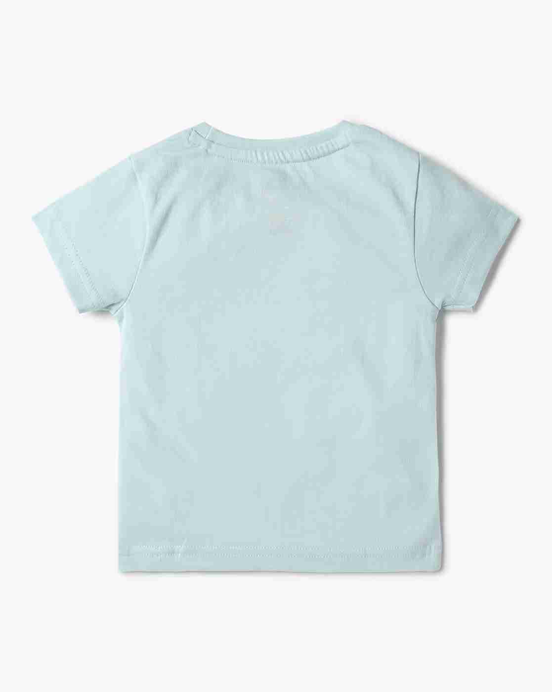 INF FRENDZ | Infants Typographic Print Crew-Neck T-Shirt|1