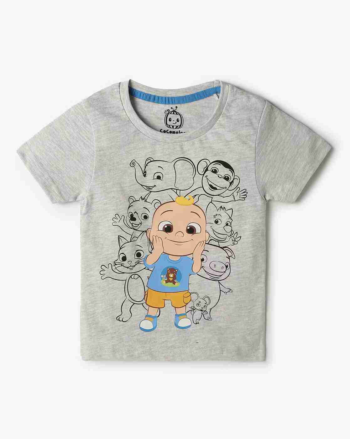 INF FRENDZ | Printed Regular Fit Crew-Neck T-Shirt|0