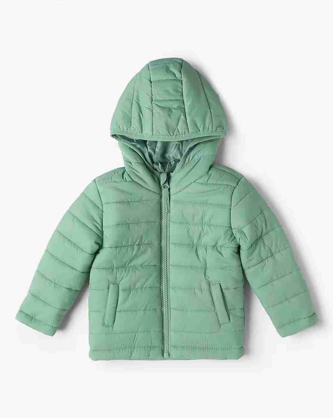 Boys Quilted Regular Fit Hooded Puffer Jacket