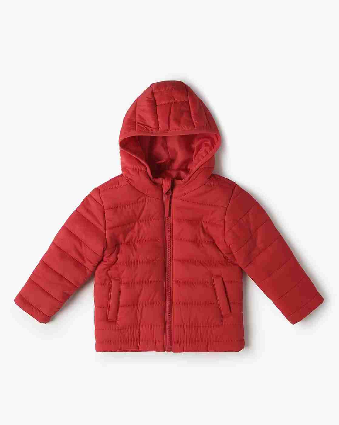 Boys Quilted Regular Fit Hooded Puffer Jacket