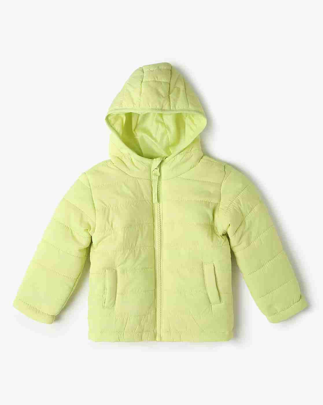 Boys Quilted Regular Fit Hooded Puffer Jacket