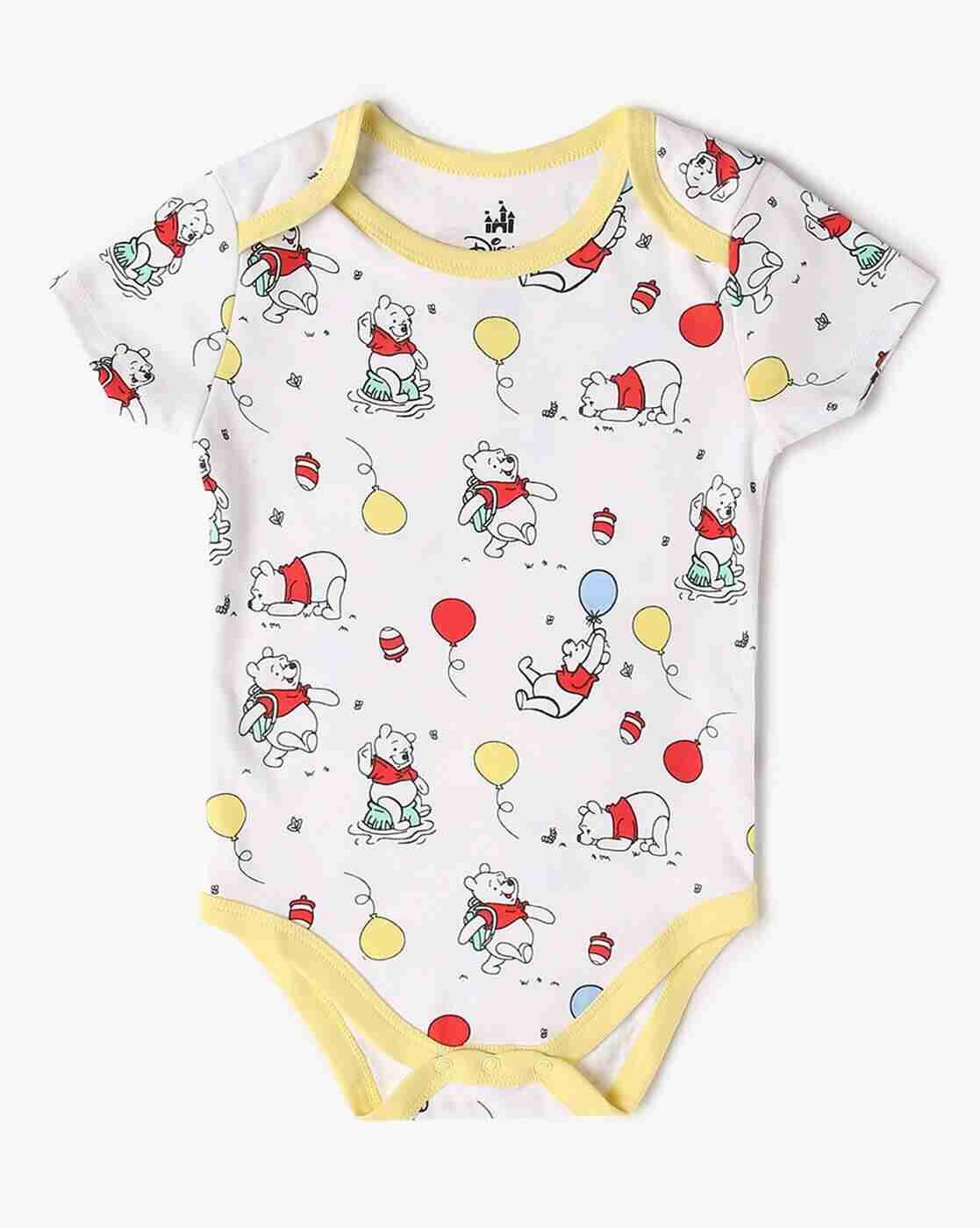 INF FRENDZ | Unisex Pack of 2 Printed Rompers|1