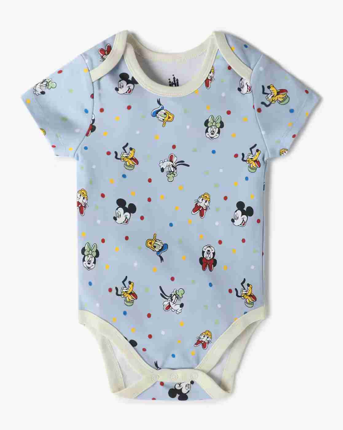 INF FRENDZ | Girls Pack of 2 Printed Regular Fit Cotton Rompers|1