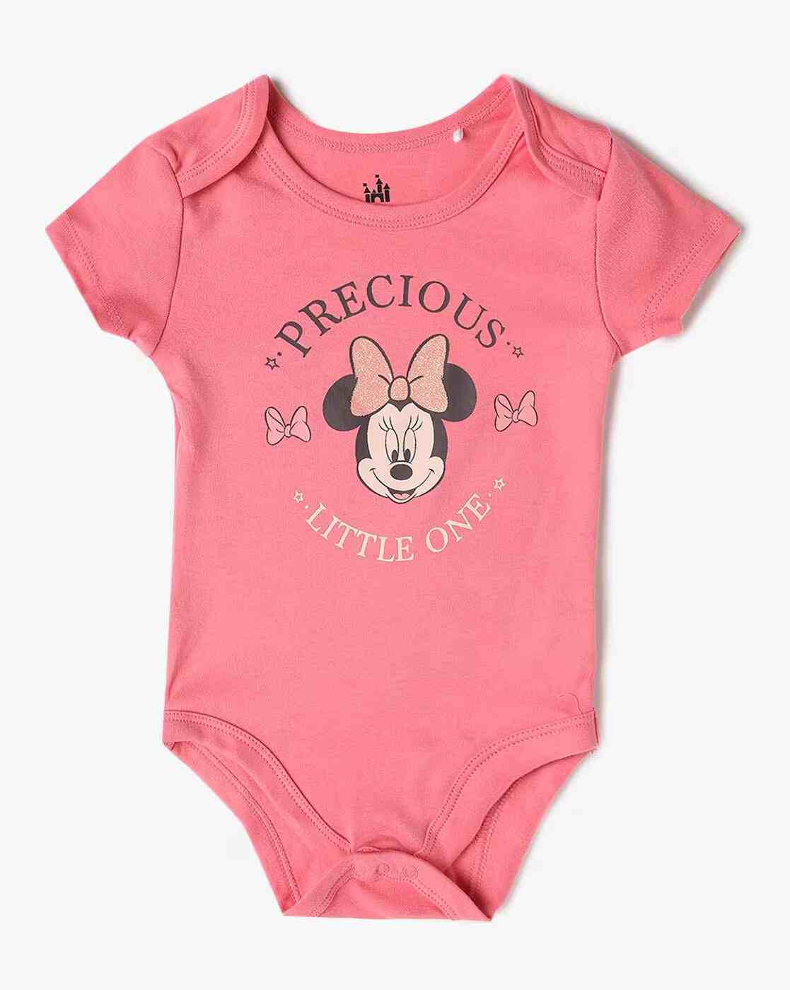 INF FRENDZ | Infants Pack of 2 Printed Round-Neck Onesies
