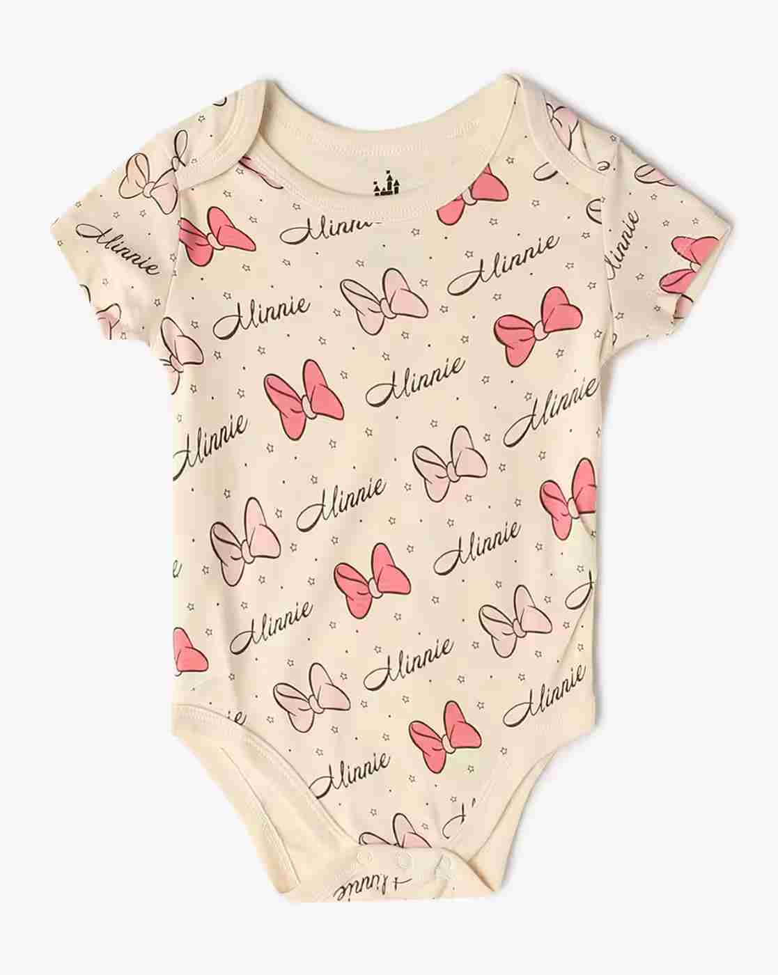 INF FRENDZ | Infants Pack of 2 Printed Round-Neck Onesies|2