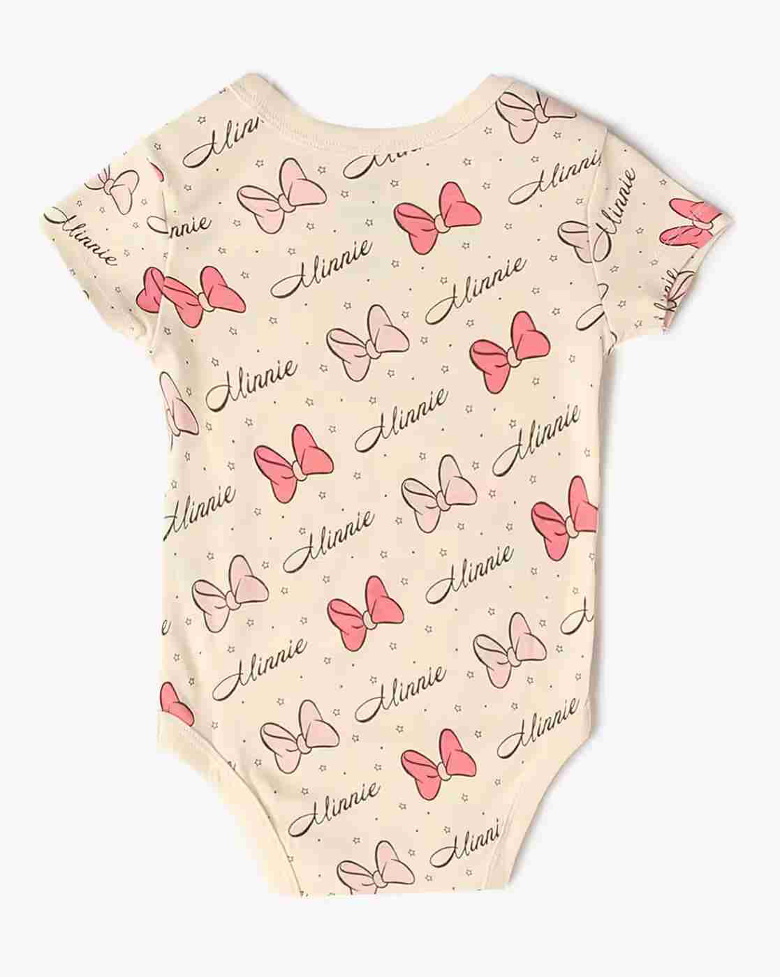 INF FRENDZ | Infants Pack of 2 Printed Round-Neck Onesies|4