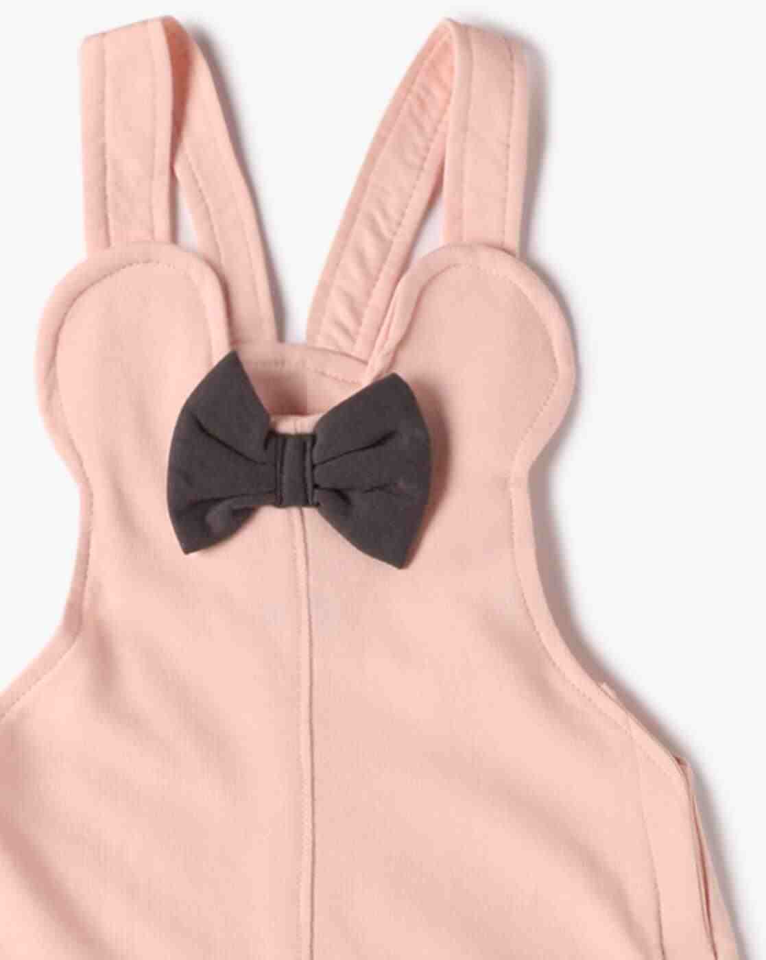 INF FRENDZ | Girls Minnie Mouse Print Top & Dungaree Dress Set|6