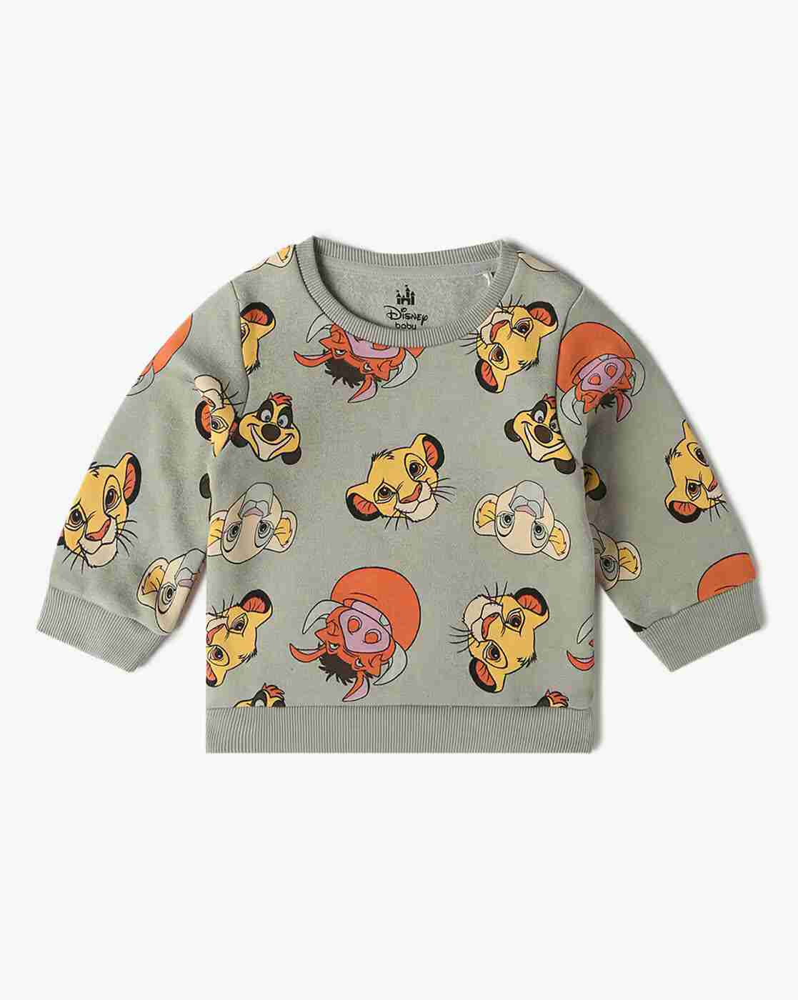 INF FRENDZ | Lion King Regular Fit Round-Neck Sweatshirt|0
