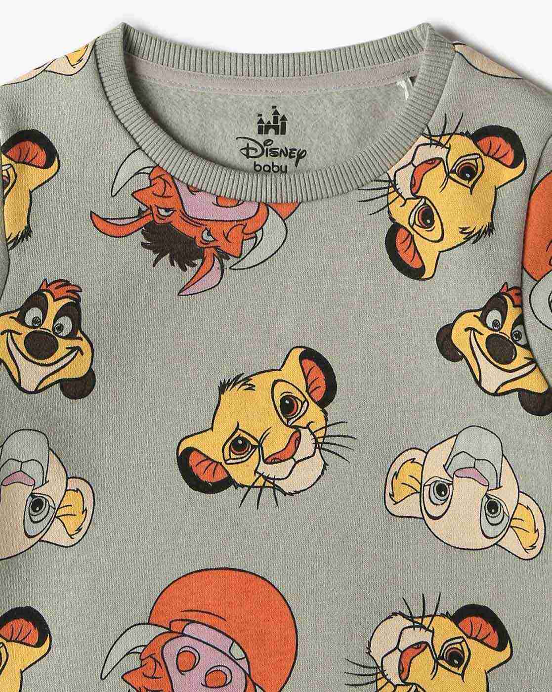 INF FRENDZ | Lion King Regular Fit Round-Neck Sweatshirt|2